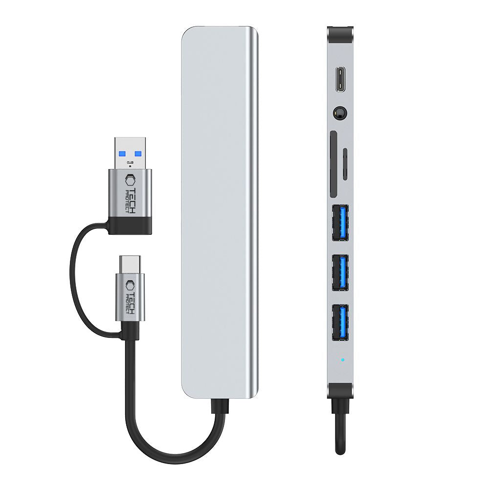 Power Connector Adapters – HUB multifunctional distributor 8in1 USB-C USB-A - Carlat