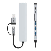 Power Connector Adapters – HUB multifunctional distributor 8in1 USB-C USB-A - Carlat