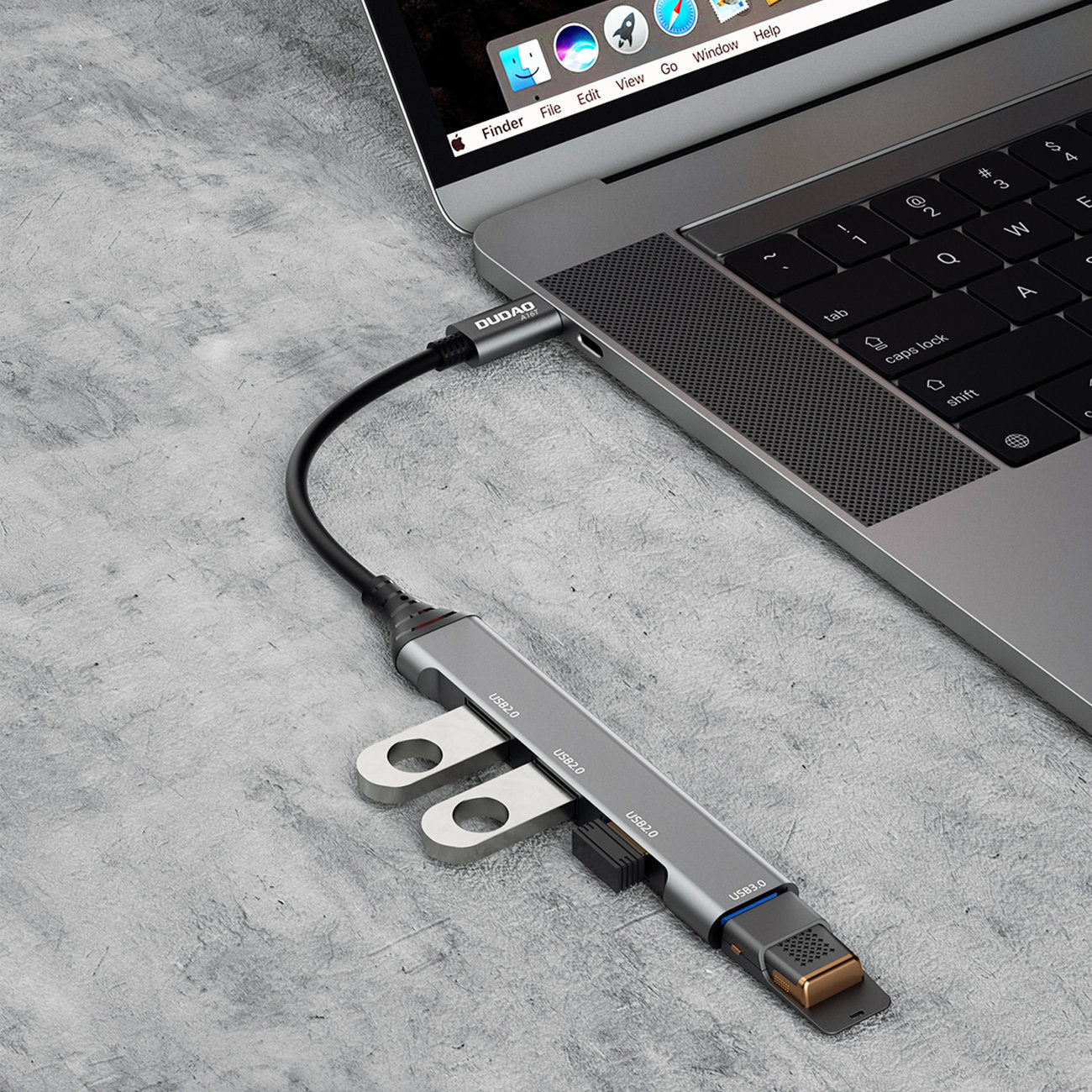 Power Connector Adapters – HUB splitter adapter from USB-C socket - Carlat