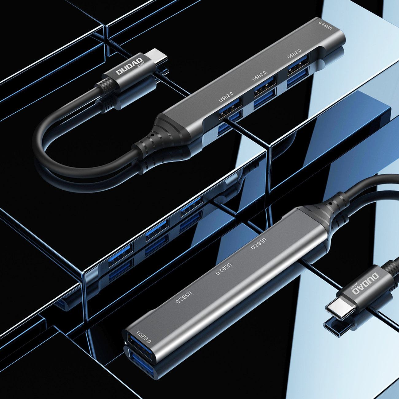 Power Connector Adapters – HUB splitter adapter from USB-C socket - Carlat