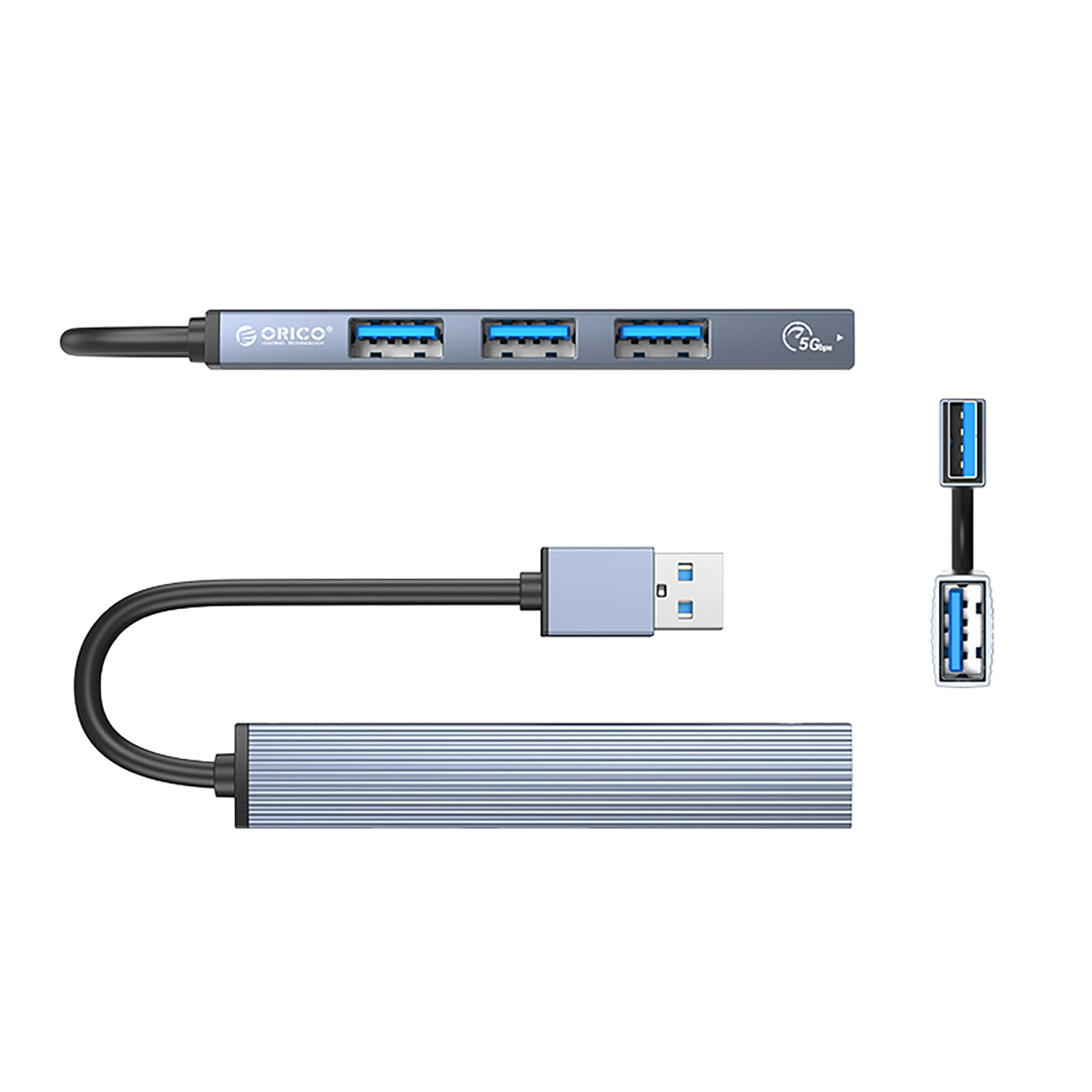 Power Connector Adapters – Hub AH-A13 docking station USB-A splitter - Carlat