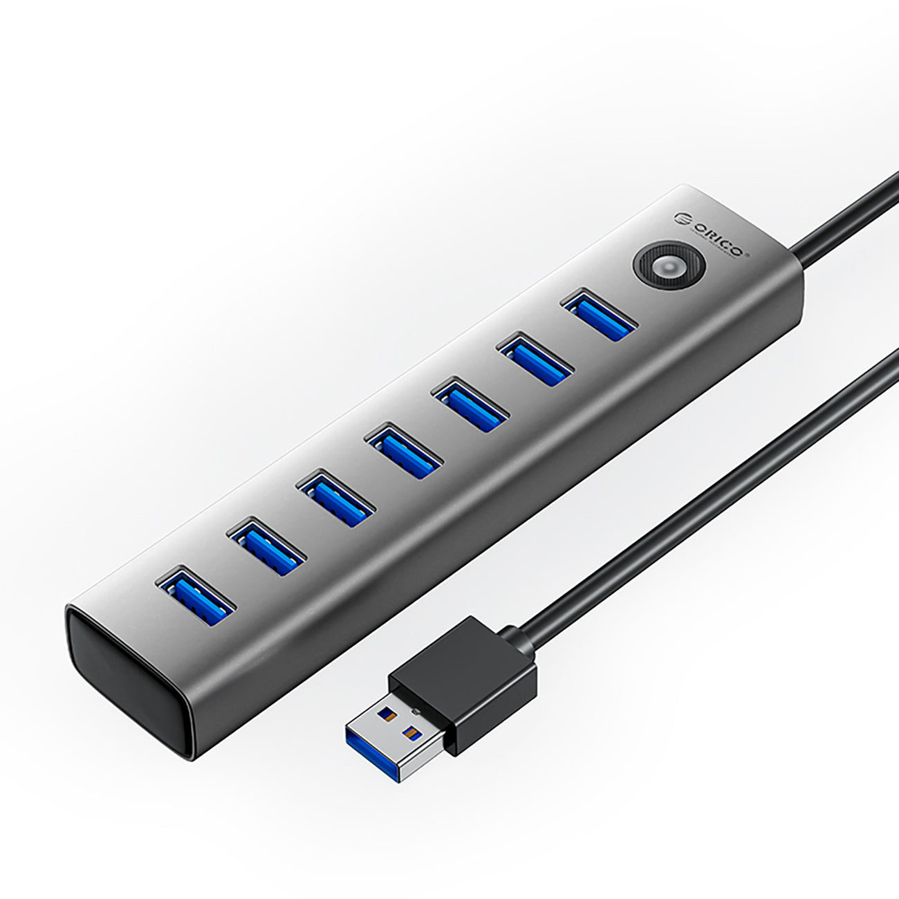 Power Connector Adapters – Hub CL7U-U3 splitter 7x USB-A USB-C - Carlat