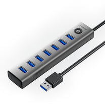 Power Connector Adapters – Hub CL7U-U3 splitter 7x USB-A USB-C - Carlat