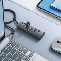 Power Connector Adapters – Hub adapter splitter PDD4U-U3 4x USB-A - Carlat
