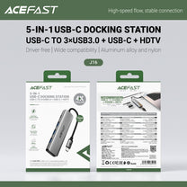 Power Connector Adapters – Hub docking station 5in1 USB-C - Carlat