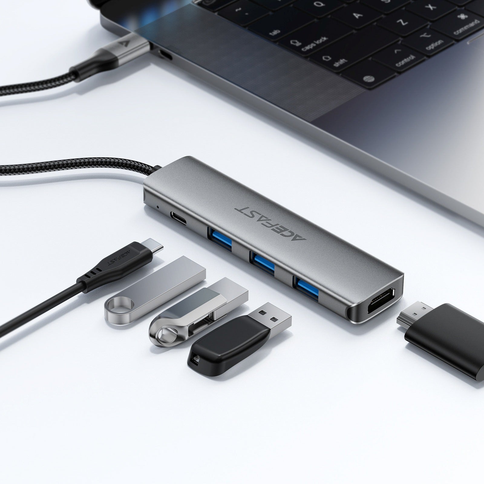 Power Connector Adapters – Hub docking station 5in1 USB-C - Carlat