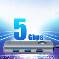 Power Connector Adapters – Hub docking station USB-C - USB-A - Carlat