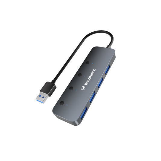 Power Connector Adapters – Hub splitter 4x USB-A with switches, - Carlat