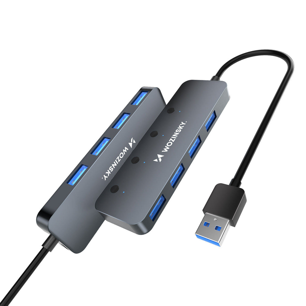Power Connector Adapters – Hub splitter 4x USB-A with switches, - Carlat