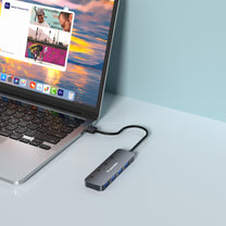 Power Connector Adapters – Hub splitter 4x USB-A with switches, - Carlat