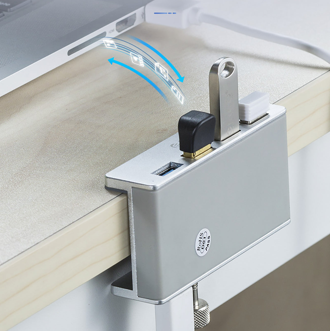Power Connector Adapters – Hub splitter MH4PU with a clamp - Carlat