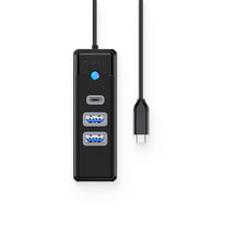 Power Connector Adapters – Hub splitter PWC2U-C3 USB-C - USB-A - Carlat