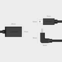 Power Connector Adapters – Mini USB-B (male) - USB-A (female) - Carlat