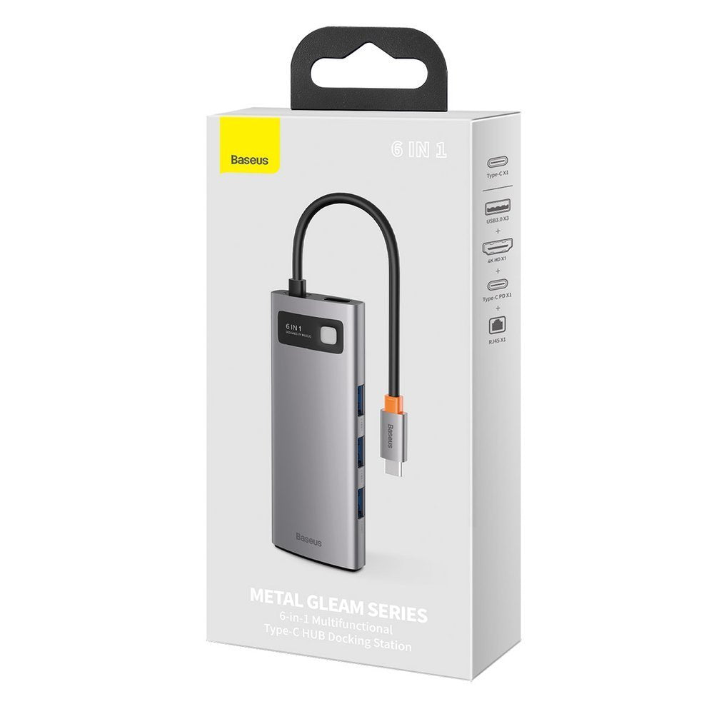 Power Connector Adapters – Multifunctional 6in1 USB HUB USB-C PD - Carlat