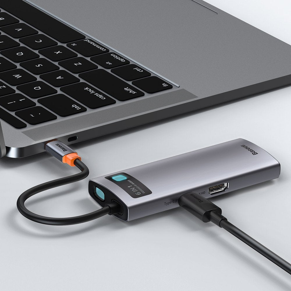 Power Connector Adapters – Multifunctional 6in1 USB HUB USB-C PD - Carlat