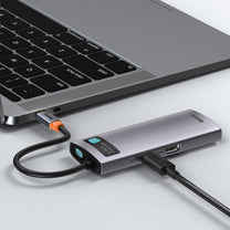 Power Connector Adapters – Multifunctional 6in1 USB HUB USB-C PD - Carlat