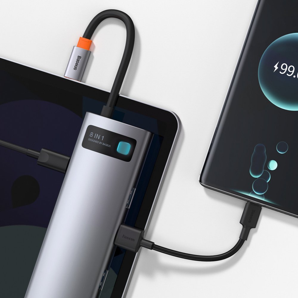 Power Connector Adapters – Multifunctional HUB 8in1 USB USB-C PD - Carlat