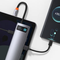 Power Connector Adapters – Multifunctional HUB 8in1 USB USB-C PD - Carlat