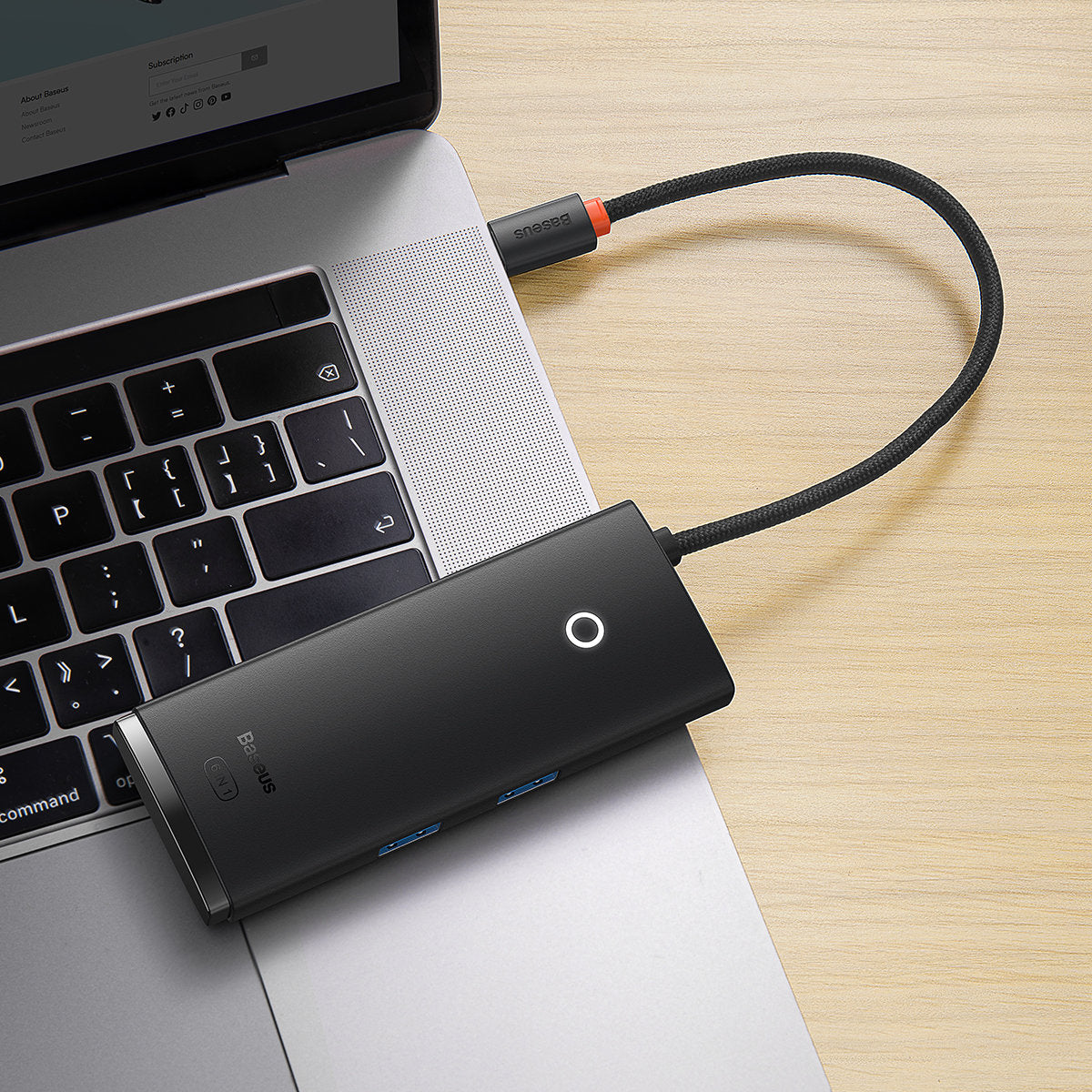 Power Connector Adapters – Multifunctional HUB Lite Series USB-C 2x - Carlat