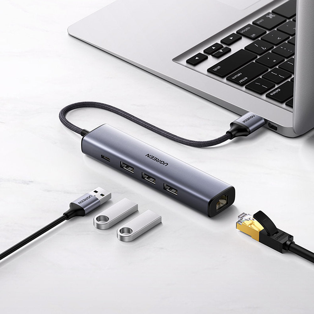 Power Connector Adapters – Multifunctional HUB adapter splitter USB 3.0 - Carlat