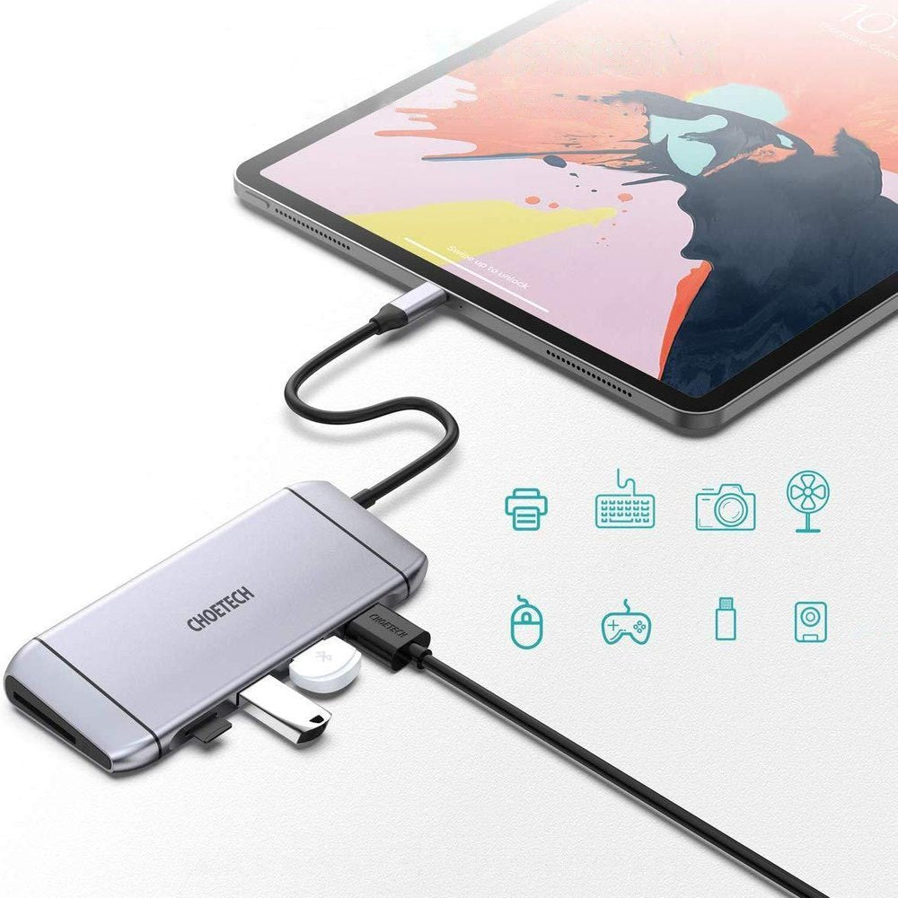 Power Connector Adapters – Multifunctional USB HUB SD and TF - Carlat