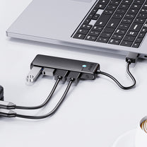Power Connector Adapters – PAPW4A-C3 hub, 4x USB-A splitter - Carlat