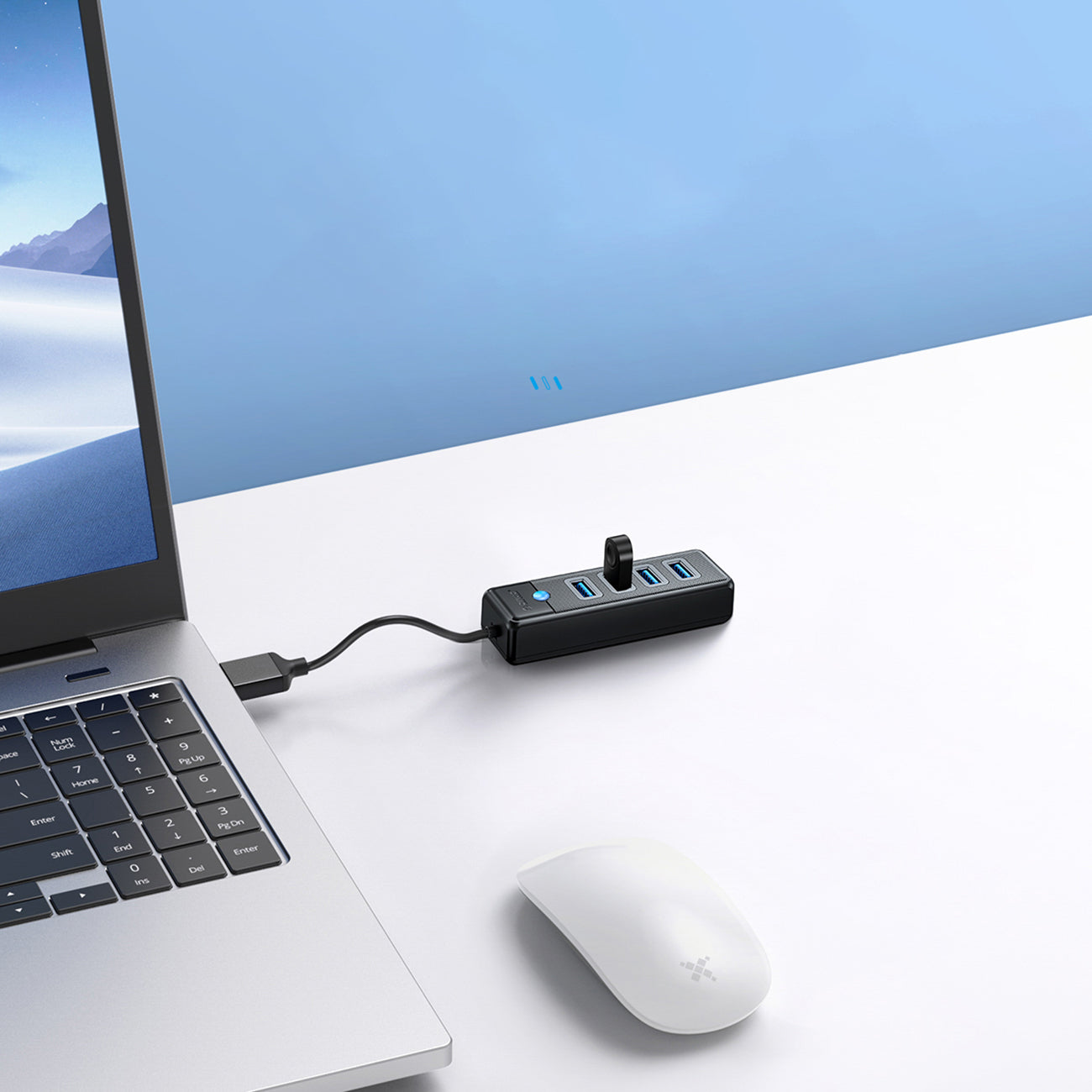 Power Connector Adapters – PW4U-U3 USB-A hub splitter - 4x - Carlat