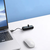 Power Connector Adapters – PW4U-U3 USB-A hub splitter - 4x - Carlat