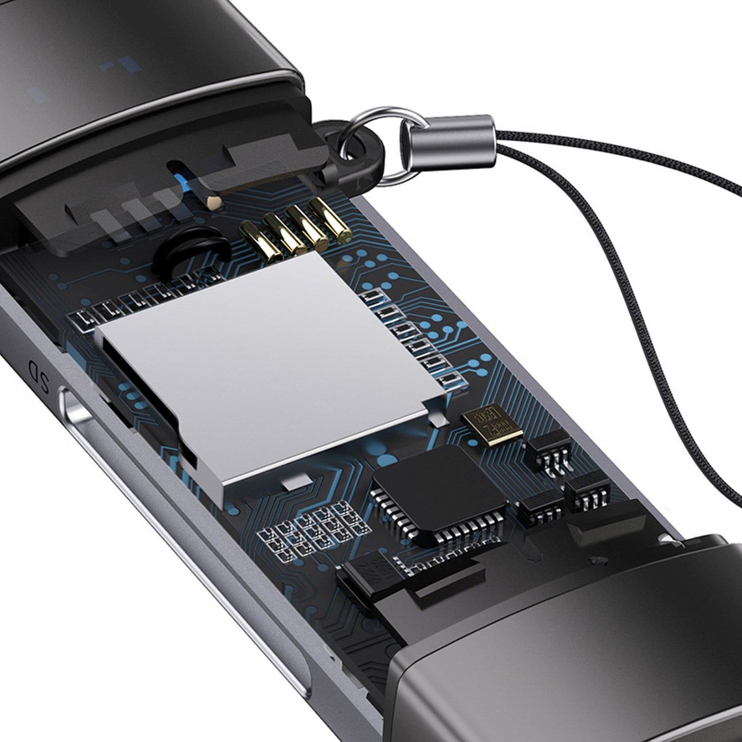 Power Connector Adapters – SD TF USB-A USB-C memory card - Carlat