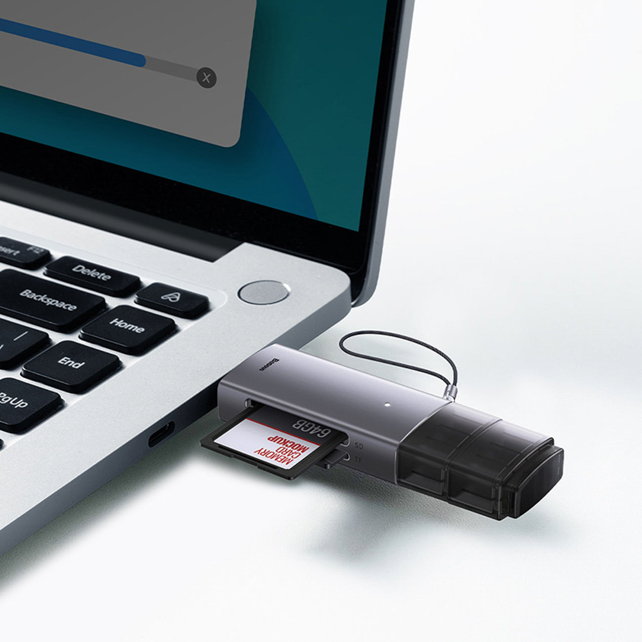 Power Connector Adapters – SD TF USB-A USB-C memory card - Carlat