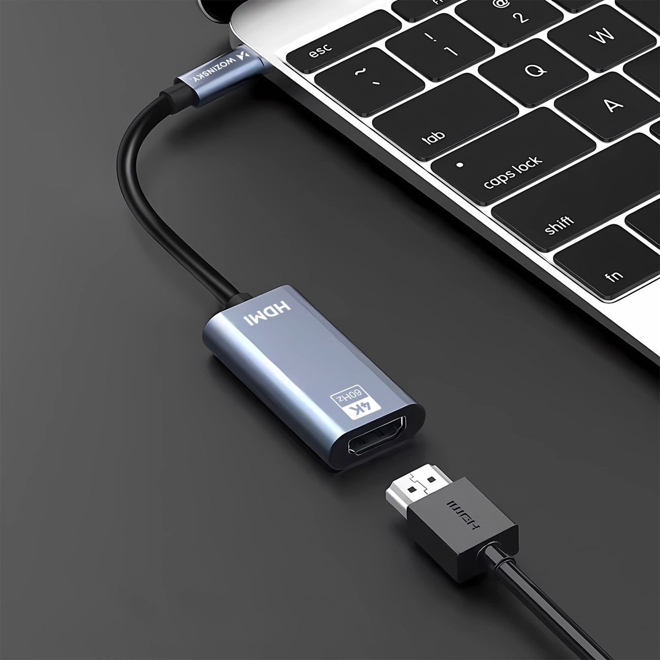 Power Connector Adapters – USB-C - HDMI 4K 60Hz adapter - Carlat