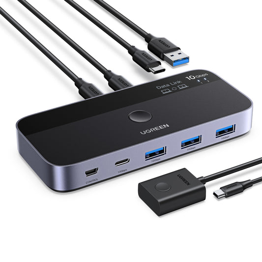 Power Connector Adapters – USB-C USB-A 10Gb/s switch - gray - Carlat