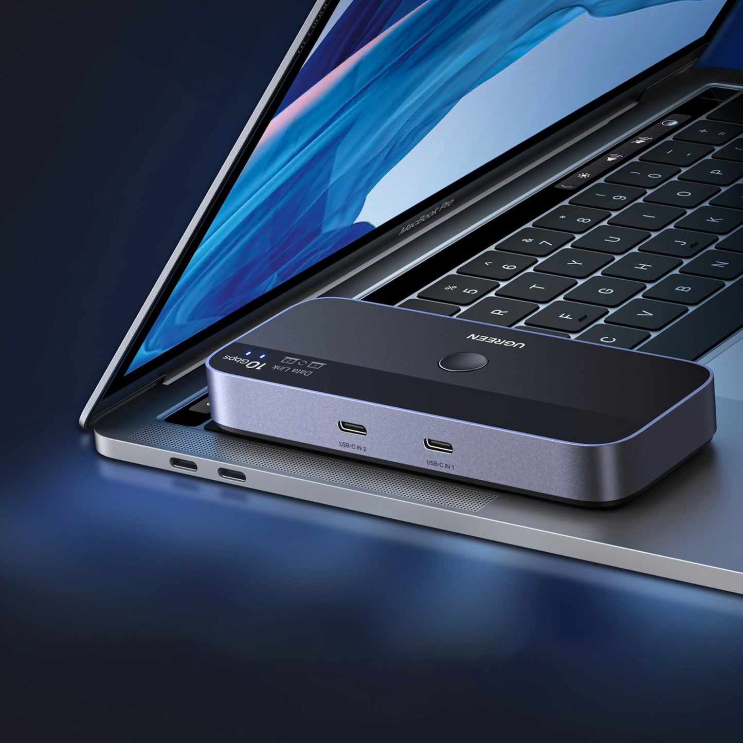 Power Connector Adapters – USB-C USB-A 10Gb/s switch - gray - Carlat