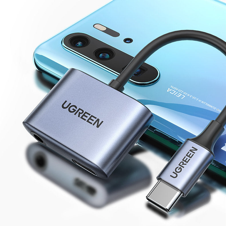 Power Connector Adapters – USB-C - USB-C + 3.5mm mini - Carlat