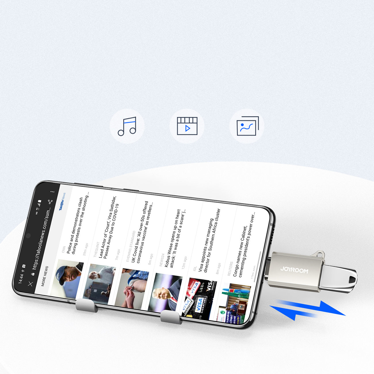 Power Connector Adapters – USB-C (male) - USB-A (female) adapter - Carlat