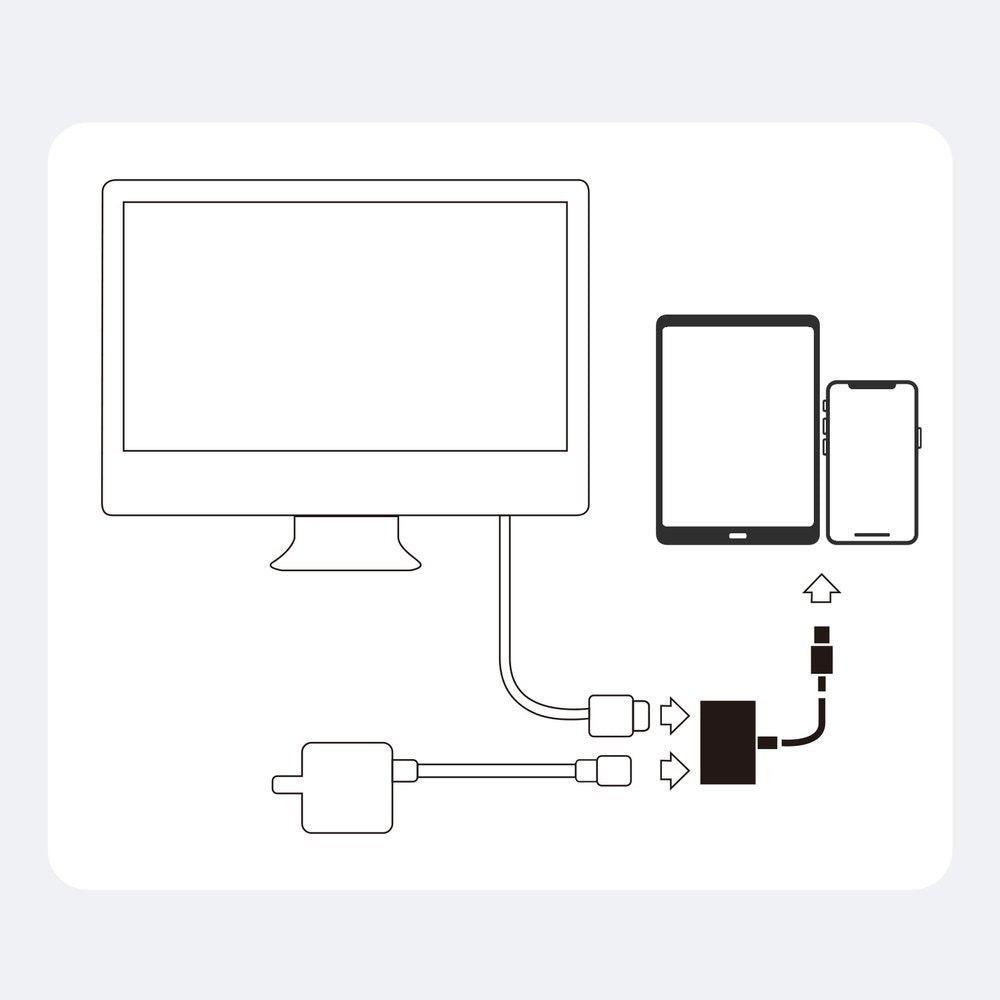 Power Connector Adapters – iPhone Lightning to HDMI FullHD + - Carlat