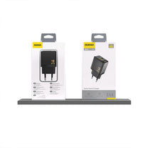 Power Supply Enclosures – 2.4A USB-A wall charger - black - Carlat
