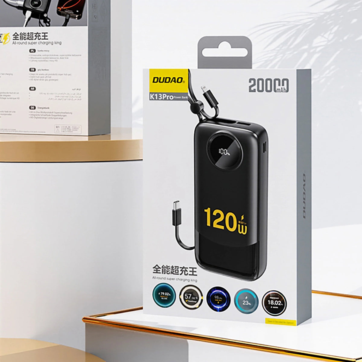Power Supply Enclosures – 20000 mAh K13Pro USB-A USB-C Powerbank - Carlat