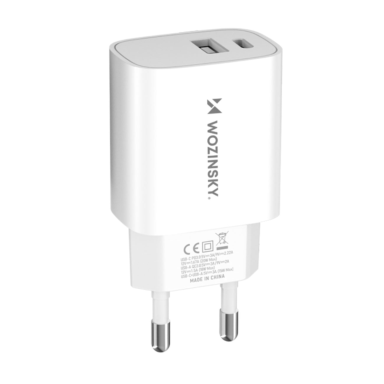 Power Supply Enclosures – 20W USB-A USB-C 100-240V wall charger, - Carlat