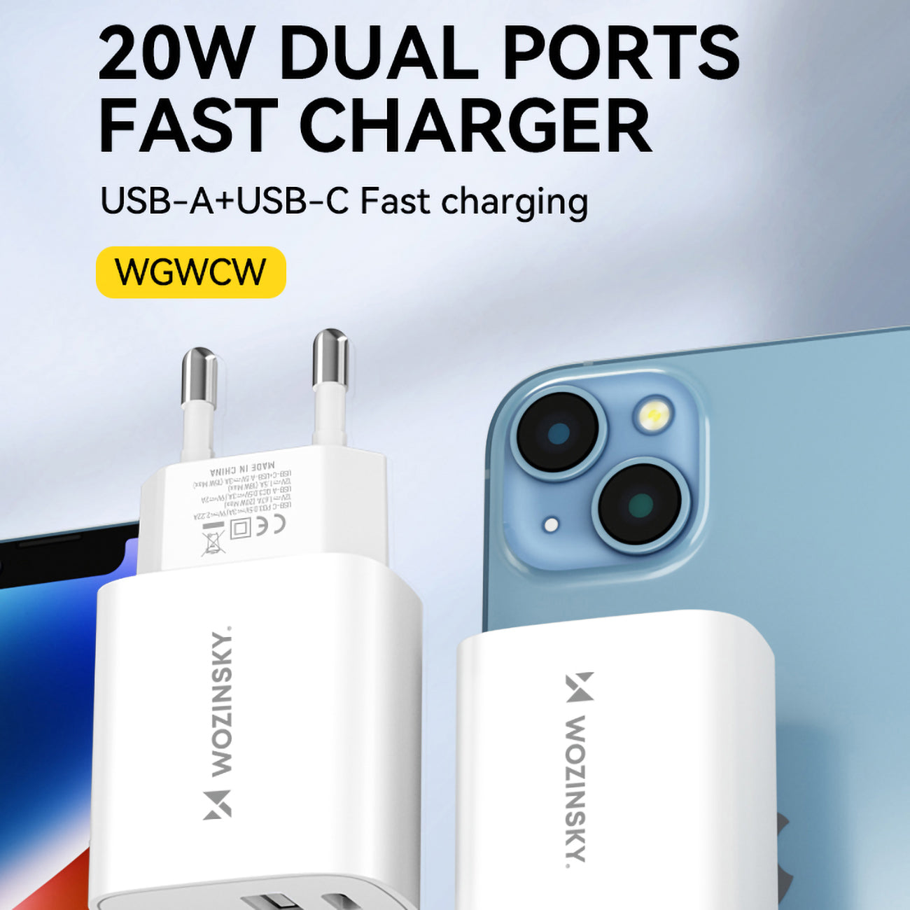 Power Supply Enclosures – 20W USB-A USB-C 100-240V wall charger, - Carlat