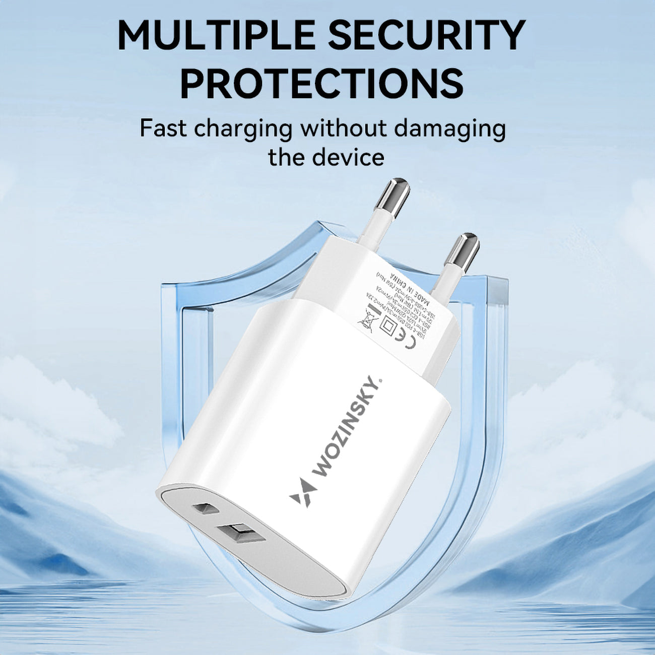 Power Supply Enclosures – 20W USB-A USB-C 100-240V wall charger, - Carlat