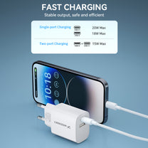 Power Supply Enclosures – 20W USB-A USB-C 100-240V wall charger, - Carlat