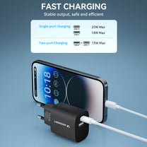 Power Supply Enclosures – 20W USB-A USB-C 100-240V wall charger, - Carlat