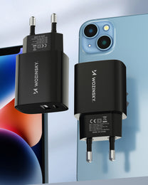 Power Supply Enclosures – 20W USB-A USB-C 100-240V wall charger, - Carlat