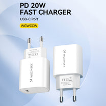 Power Supply Enclosures – 20W USB-C 100-240V wall charger, white - Carlat