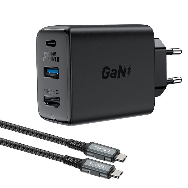 Power Supply Enclosures – 2in1 Charger with USB-C cable + - Carlat