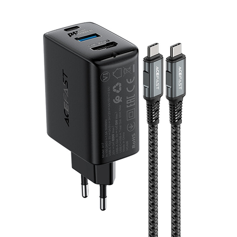 Power Supply Enclosures – 2in1 Charger with USB-C cable + - Carlat