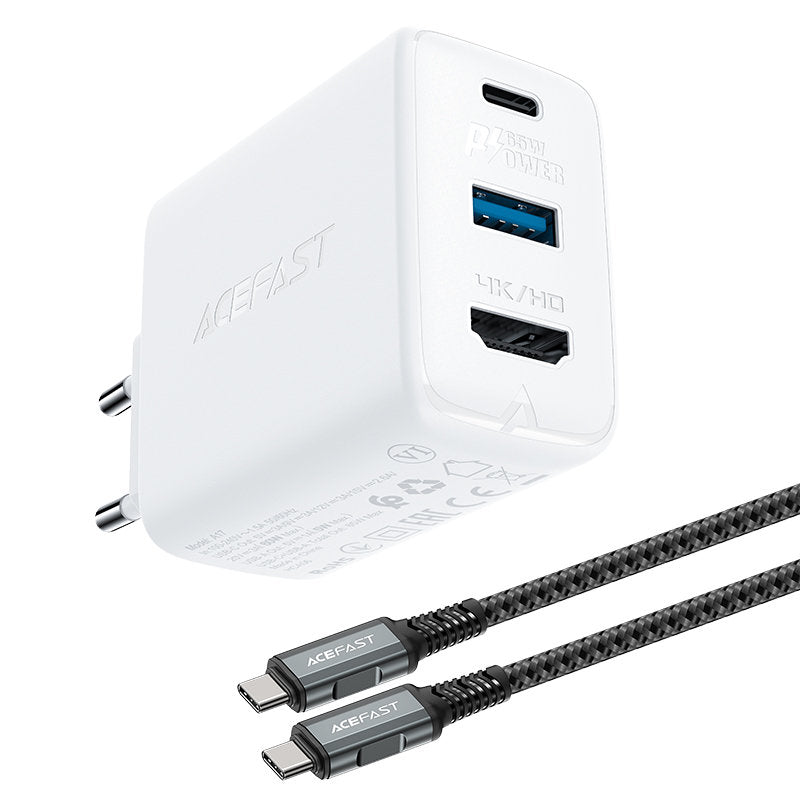 Power Supply Enclosures – 2in1 Wall charger with USB-C cable - Carlat