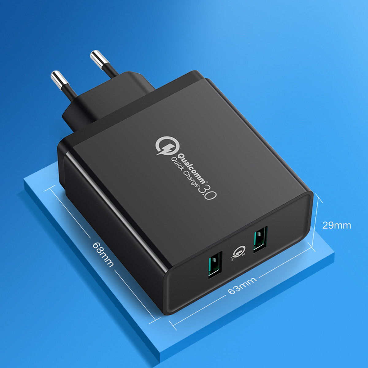 Power Supply Enclosures – 2x USB-A 36W QC3.0 phone charger - Carlat