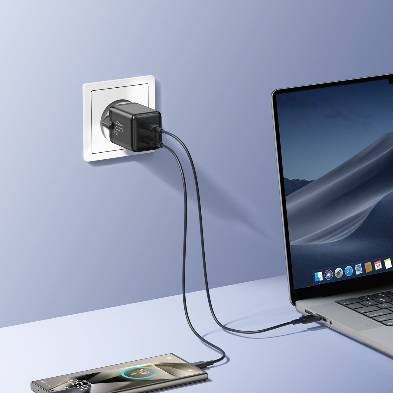 Power Supply Enclosures – 2x USB-C EU 45W mains charger - Carlat